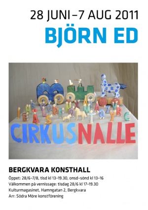 Kulturmagasinet - Björn Ed, Bergkvara Konsthall 2011