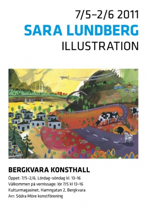 Kulturmagasinet - Sara Lundberg, Bergkvara Konsthall 2011